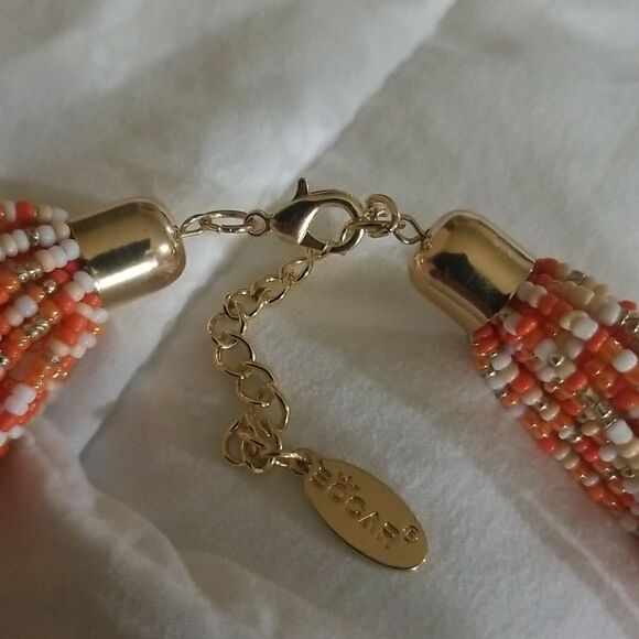 Bocar Multiple Strand Handmade Beaded Statement Collar Necklace for Women - Picture 8 of 8